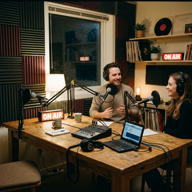 Estudio de Radio Amor Eterno